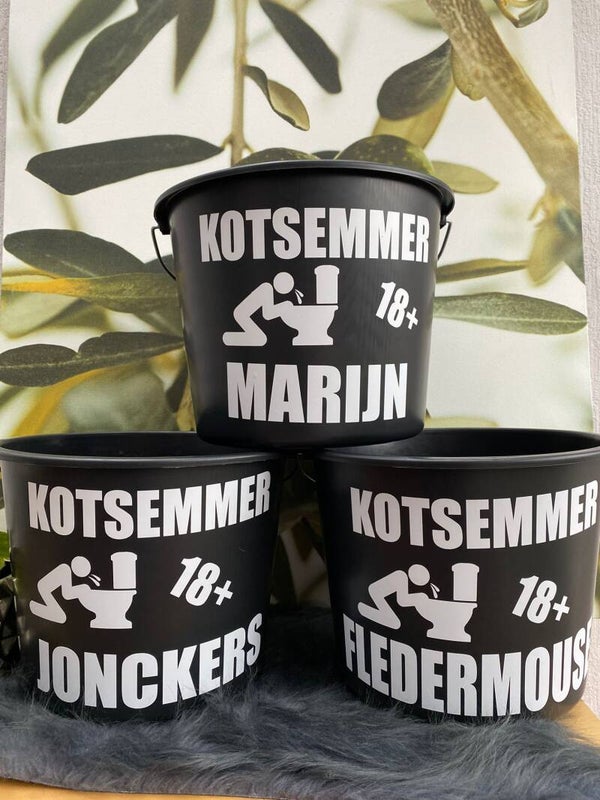 Kotsemmer 18+ met naam gepersonaliseerd