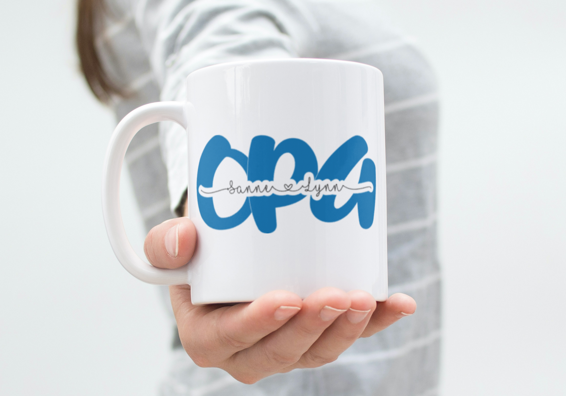 Mok Opa met namen kleinkinderen