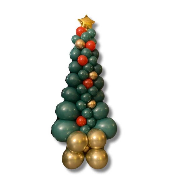 Ballonnen Kerstboom smal