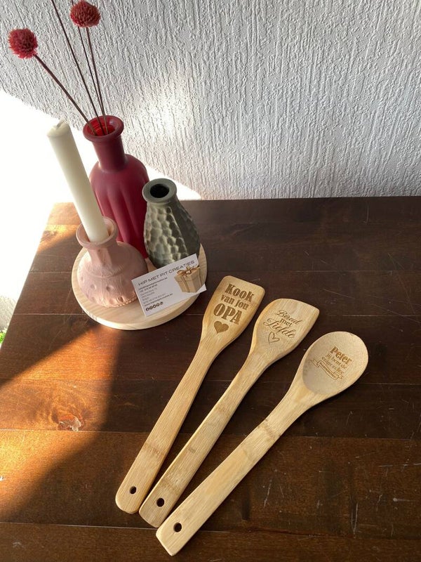 Keukengerei gepersonaliseerd naar keuze