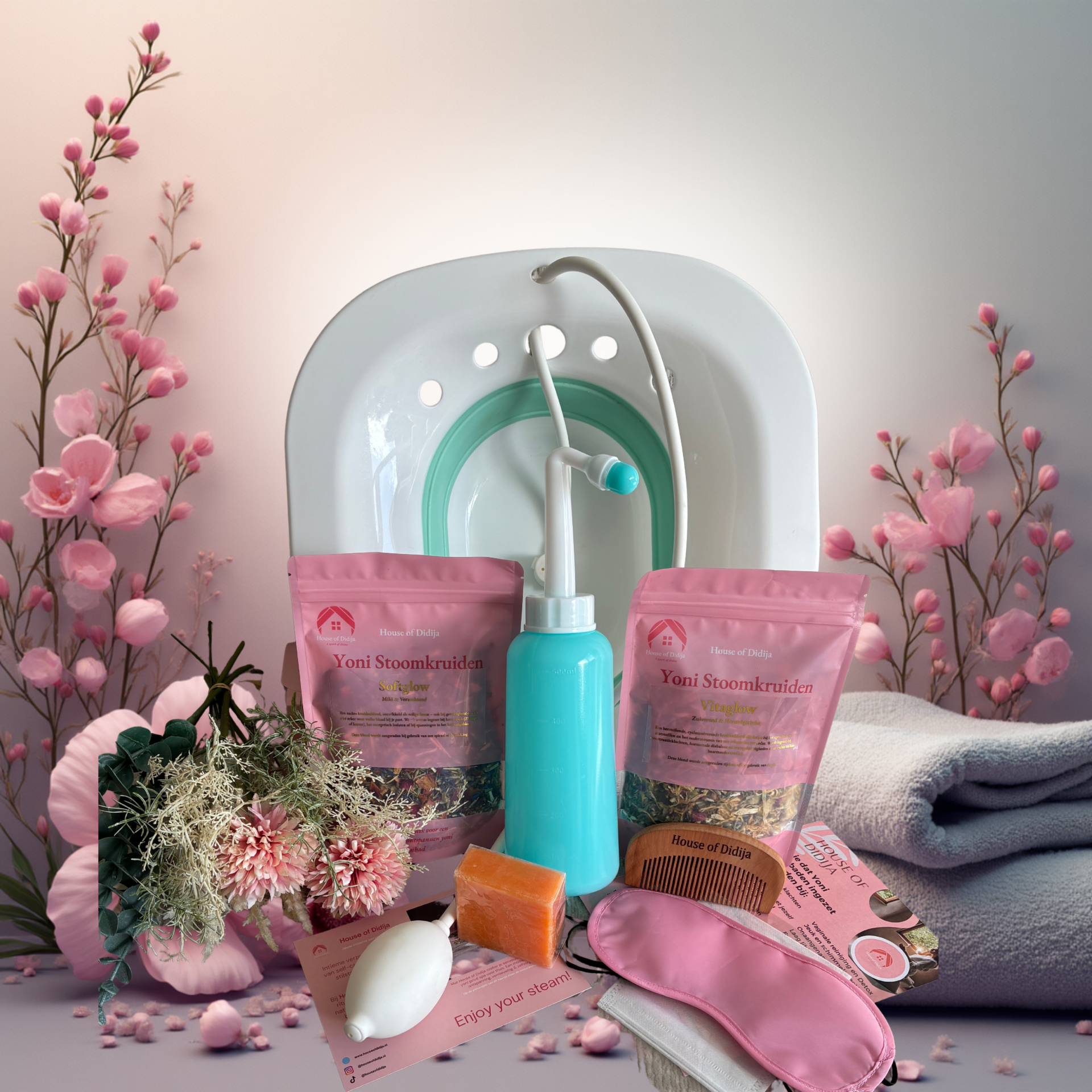 Yoni stoombad Mamaglow-set (perinataal)