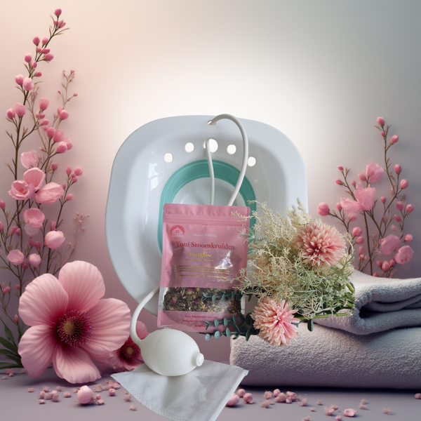 Yoni Stoombad starter set & Yoni stoomkruiden naar keuze