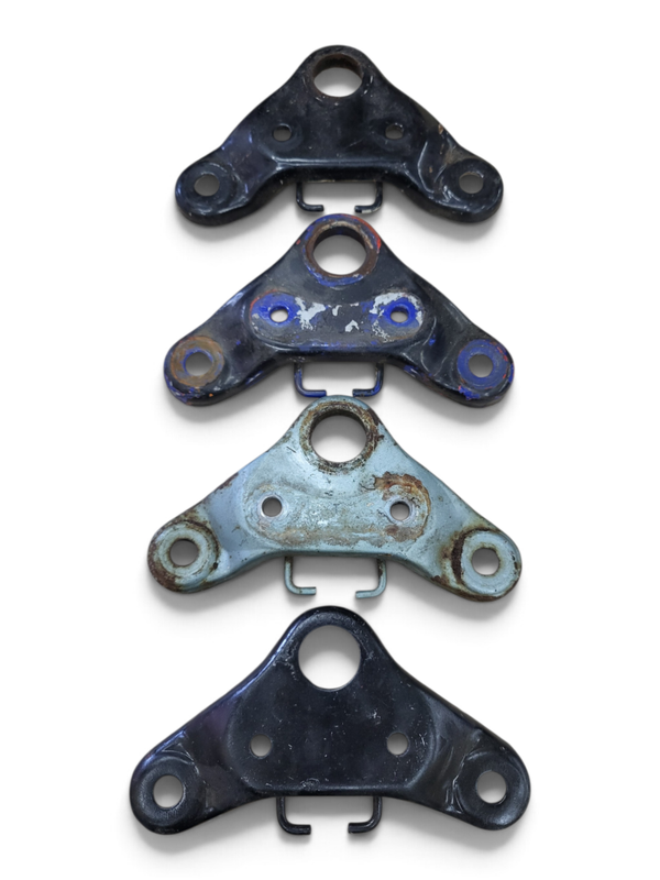 4x Oud type kroonplaat