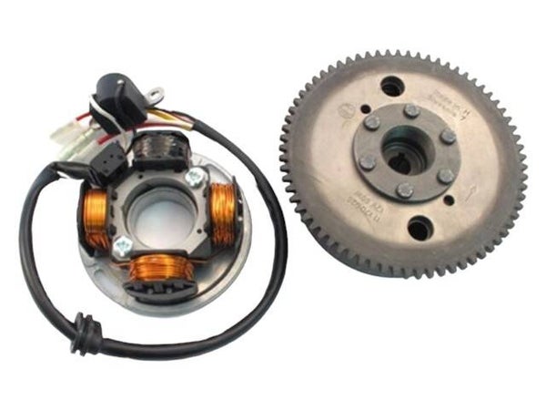 Vliegwiel & ontsteking pick-up Tomos A35 / A52 / A55