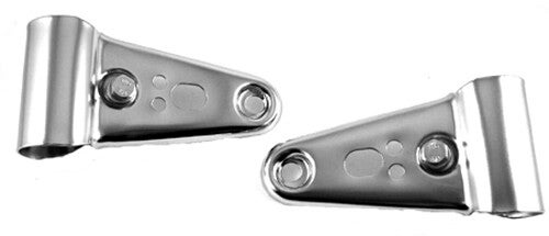 Koplamporen set chroom EBR