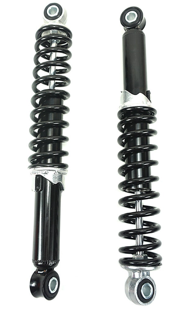 Schokbrekerset 300mm zwart