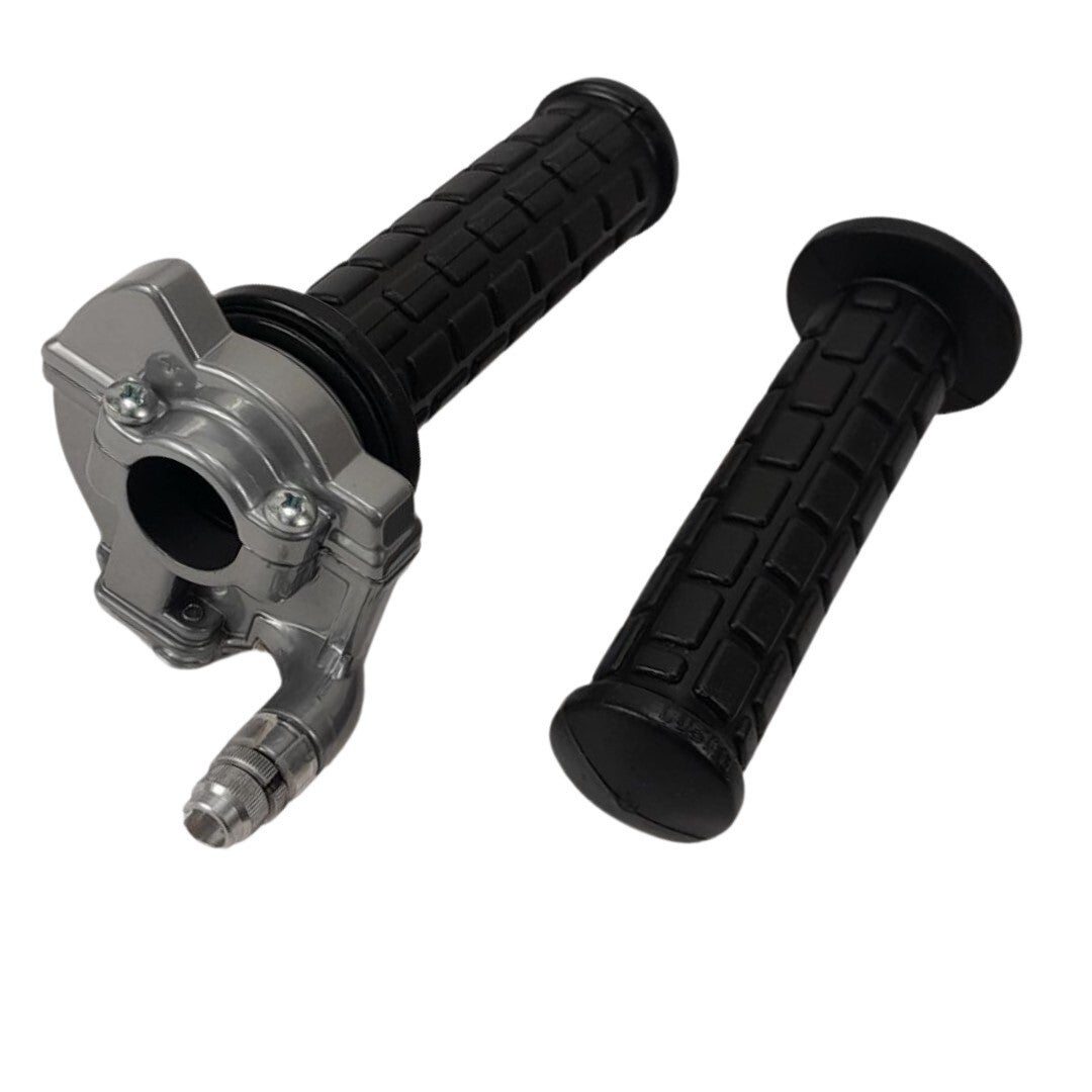 Snelgas Lusito grijs / zwart