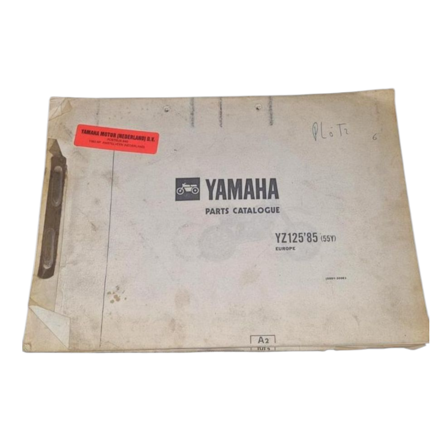 Yamaha YZ125B parts catalogue