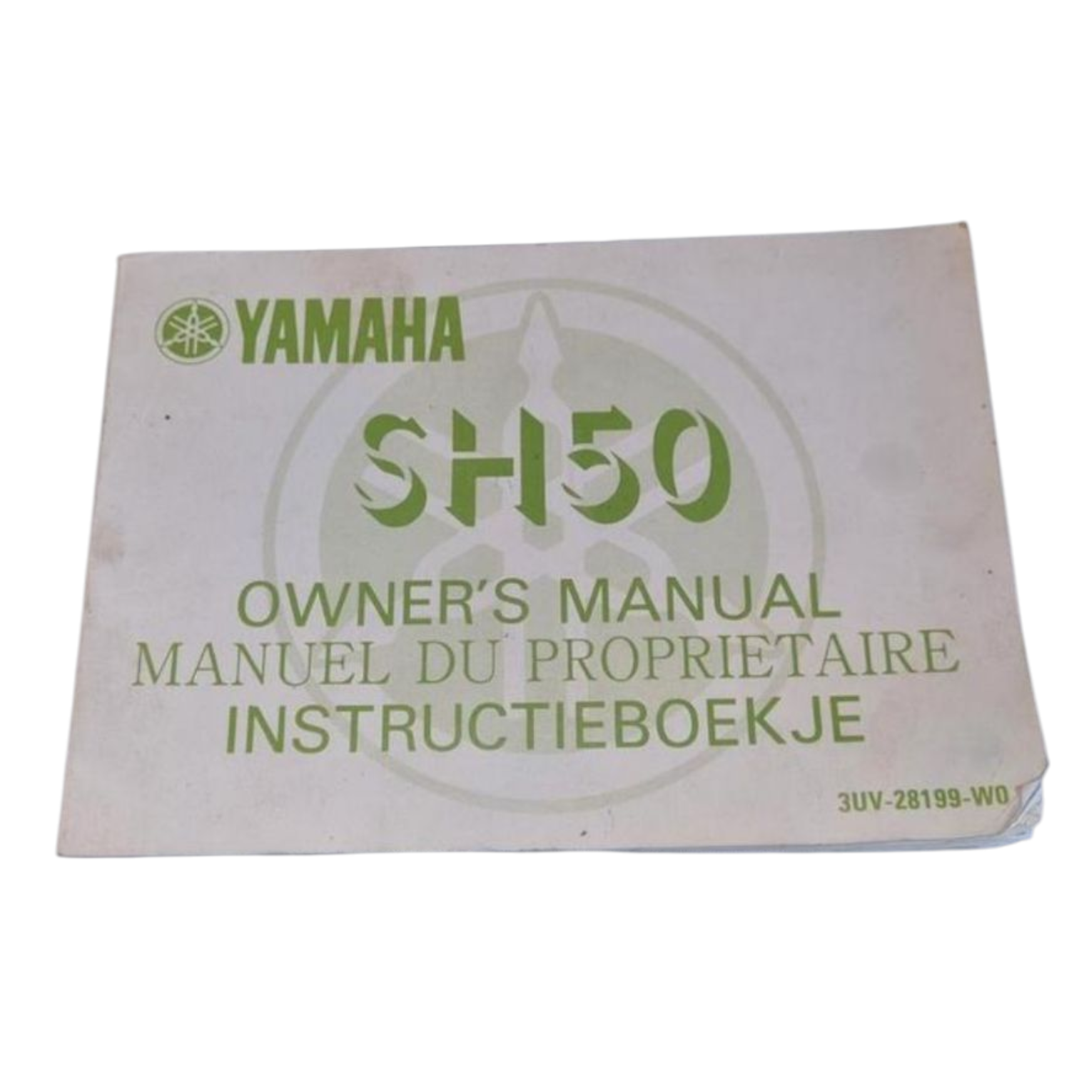 Yamaha SH50 Owners manual 1989