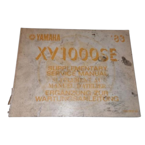 Yamaha XV1000SE service manual 1983