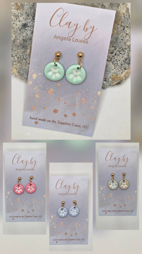 Round- Flower dangles-RRP $16.95