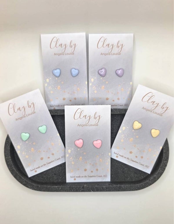 Hart- Pastel studs- RRP- $8.95ea