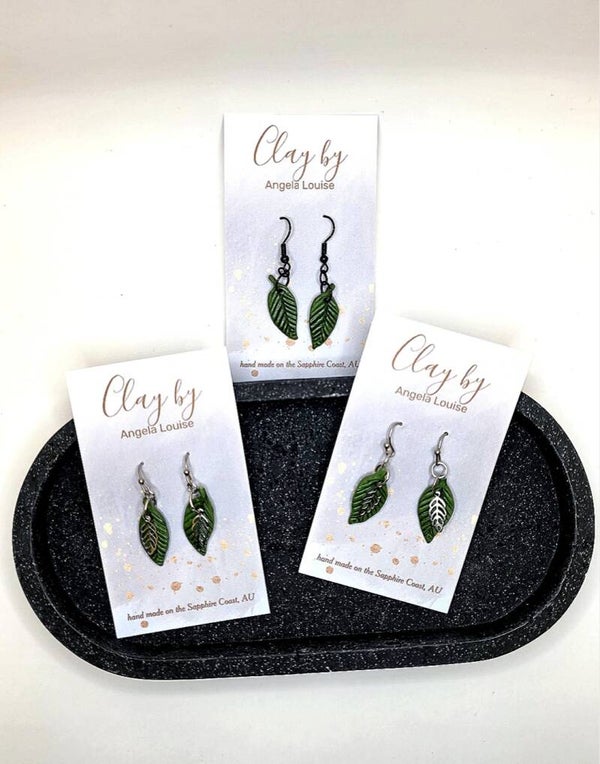 Leaf- Hook Dangles- RRP- $16.95ea