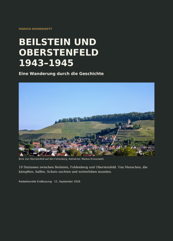 Magazin „Beilstein und Oberstenfeld 1943–1945