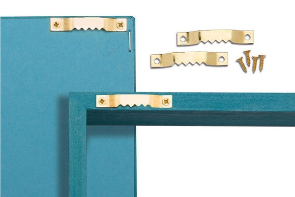 Aufhängung Leinwand