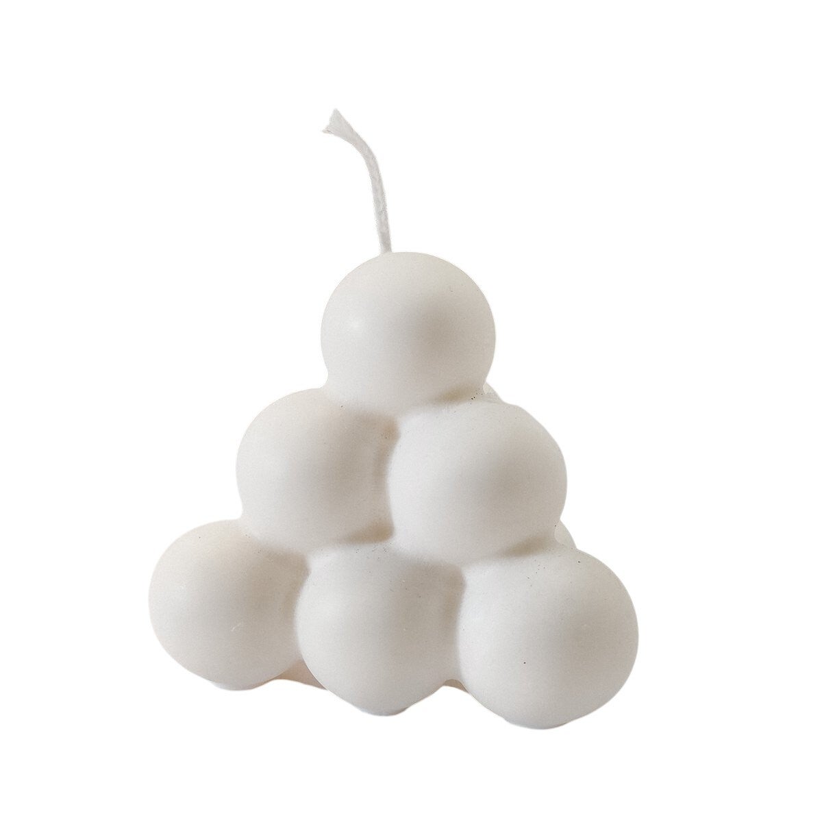 Bubble pyramide kaars