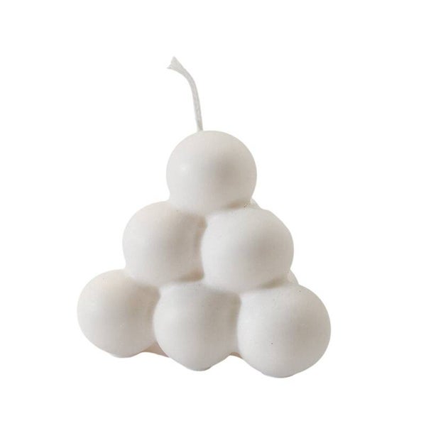 Bubble pyramide kaars