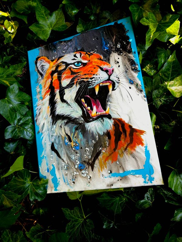 Original "Abstract Tiger"