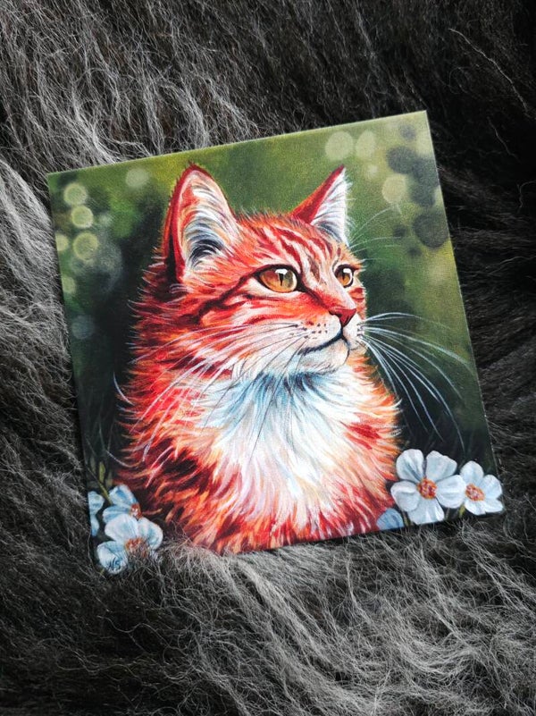 Artprint animal : Red Cat