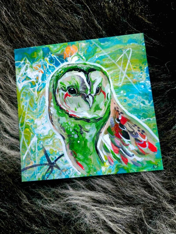 Artprint Abstract : Barnowl