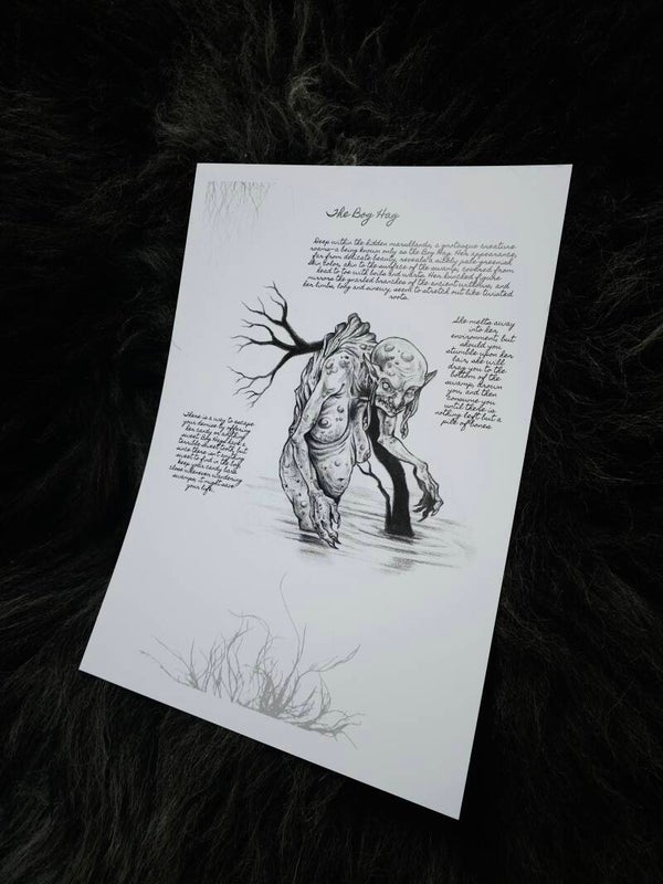 Artprint Folklore & Mythology: the bog Hag
