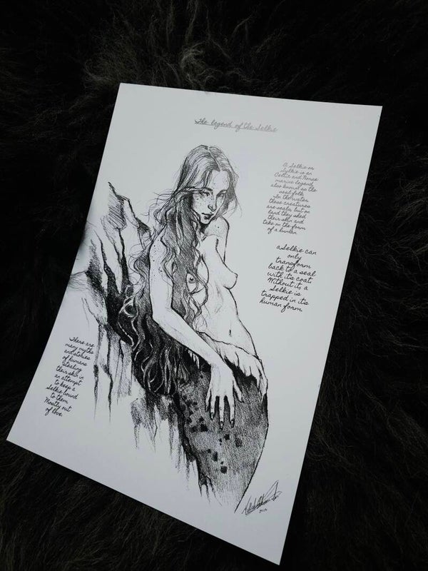 Artprint Folklore & Mythology: Selkie