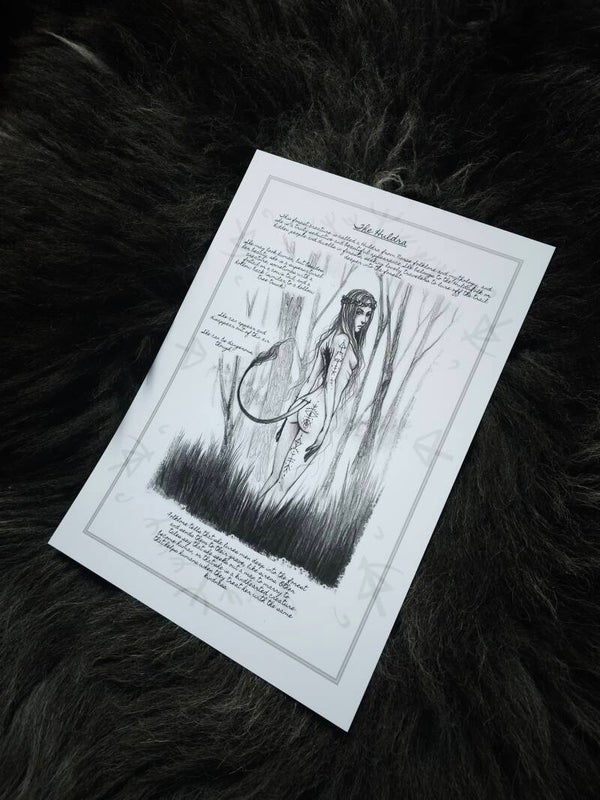 Artprint Folklore & Mythology: the Huldra