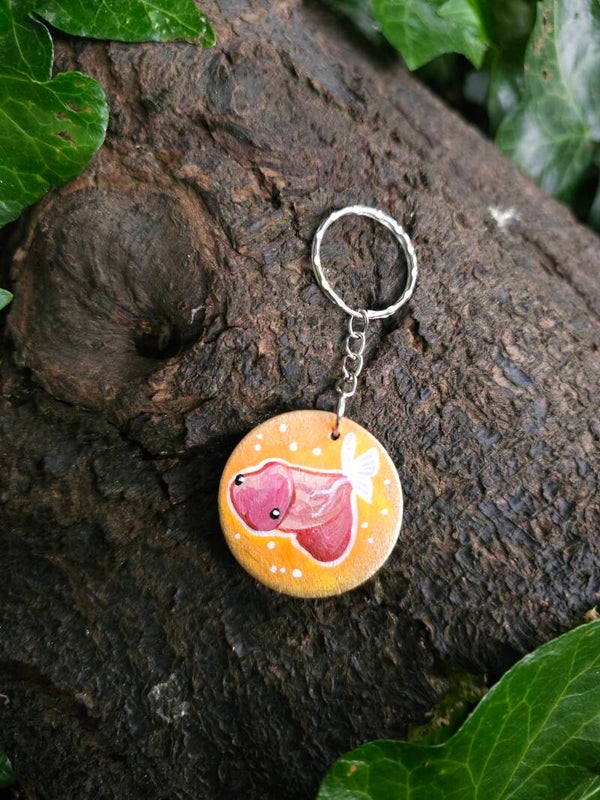 Flying fuck sleutelhangers! Geel optie 2