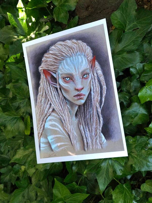 Artprint  white Nai'vi