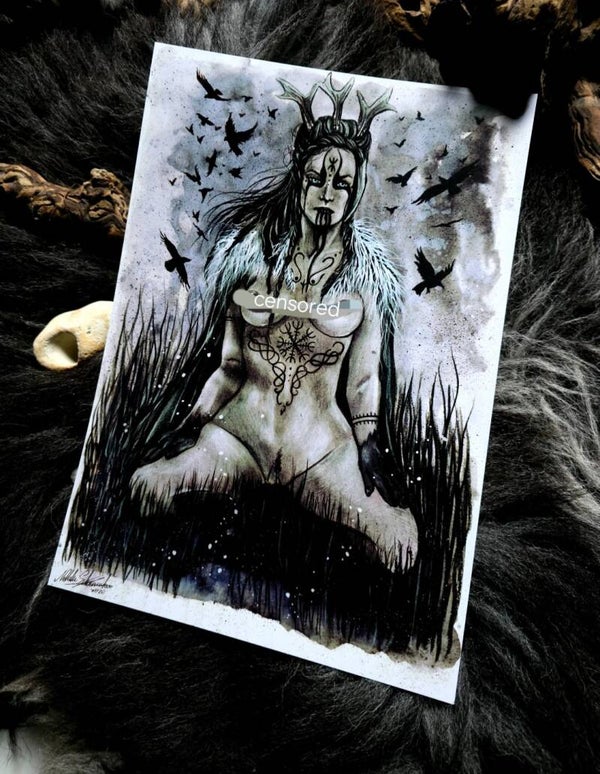 Artprint "the seer"