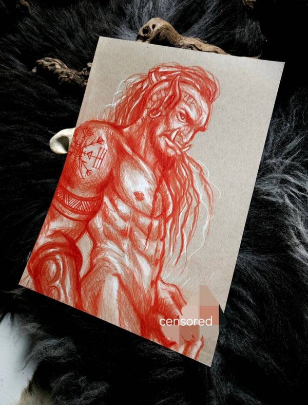 Artprint  "Orc"