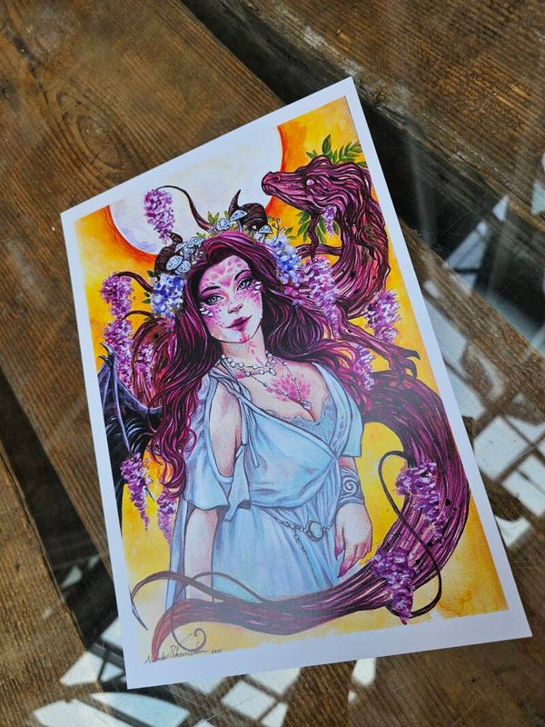 Artprint Westeria dragonborn