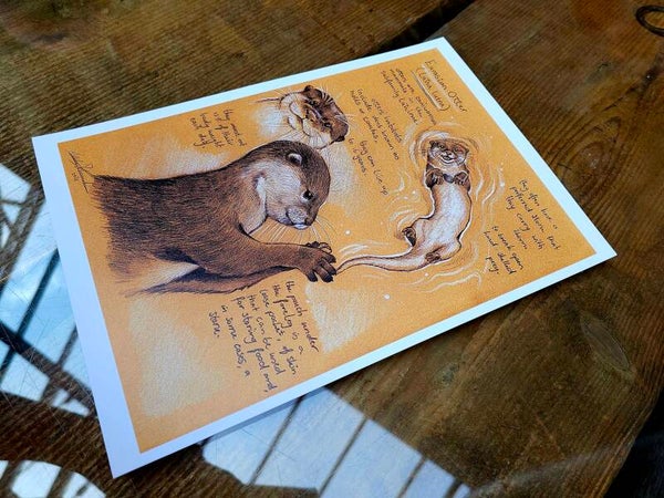 Artprint "Eurasian Otter"