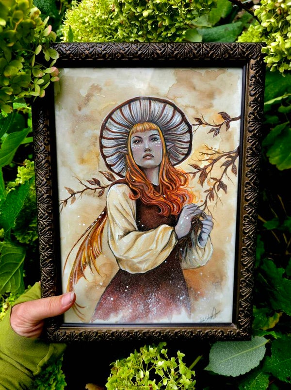 Original Art "Mushroom Fae"