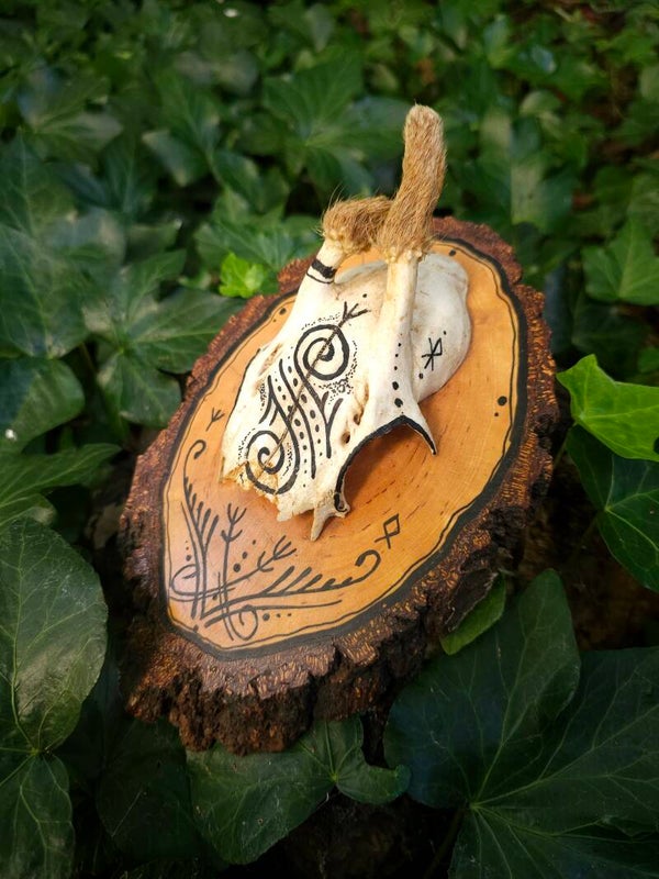 Home deco " Nordic skull" small