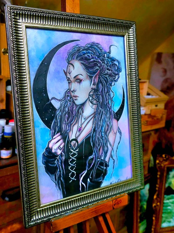 Original "Völva" painting