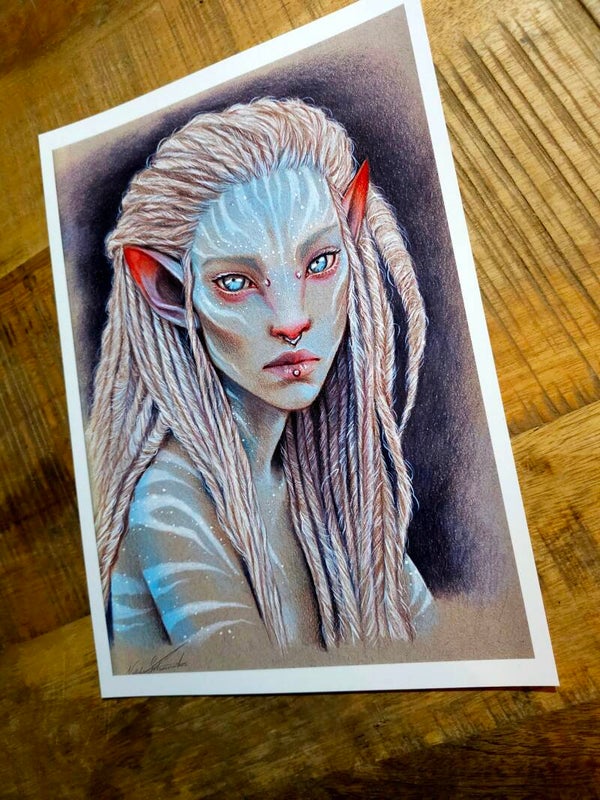 Artprint  white Nai'vi