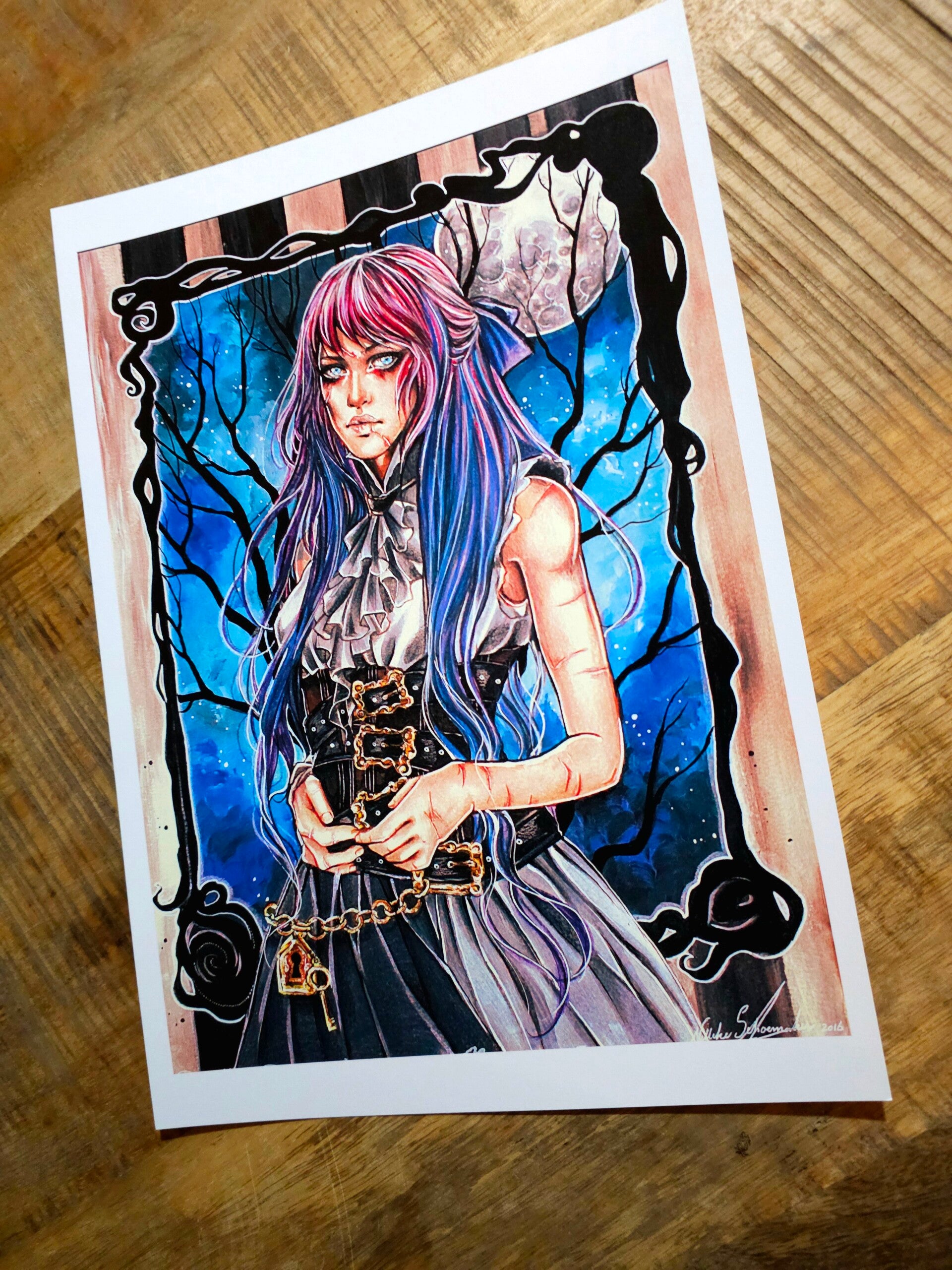 Artprint " keyholder"