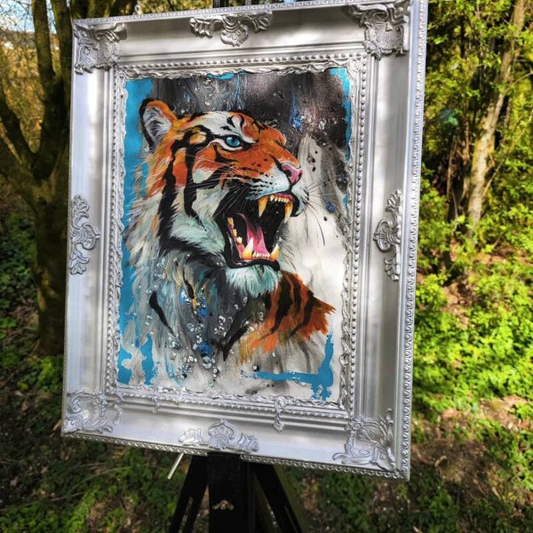 Original "Abstract Tiger"