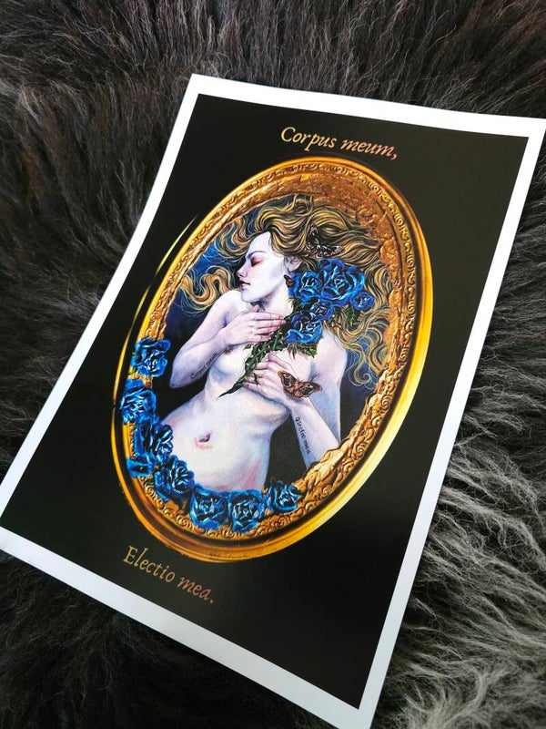 Artprint Corpus meum, Electio mea