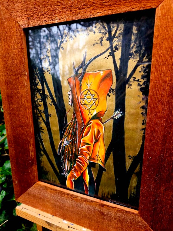 Original painting  "To be hunted"