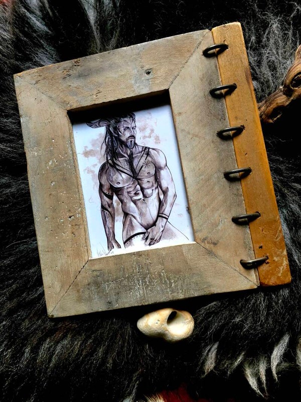 Artprint Framed "Demon"