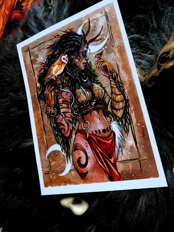 Artprint  "the Little robin"