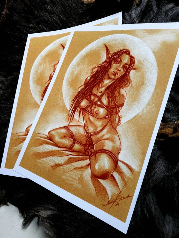 Artprint  "Shibari sepia"