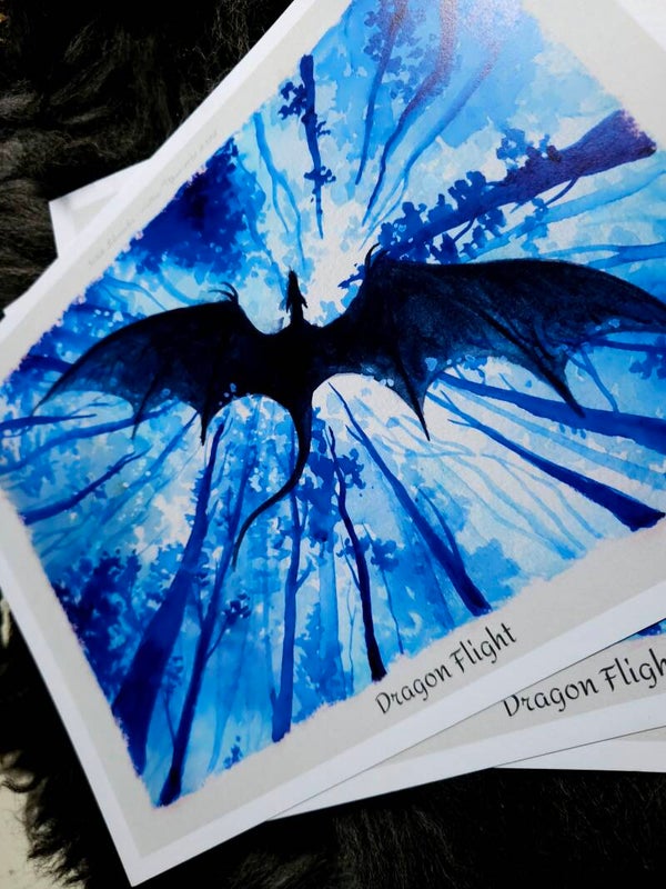 Artprint  "Dragon's Flight"