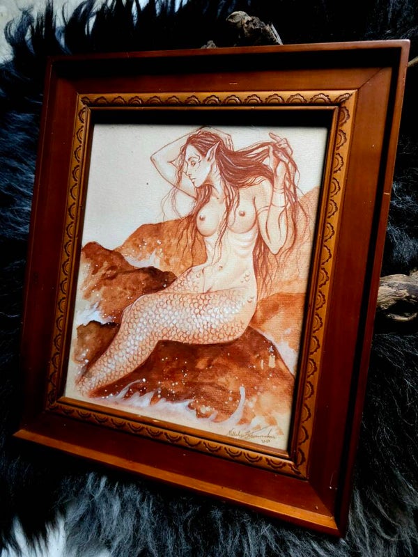 Original painting  "the Siren"