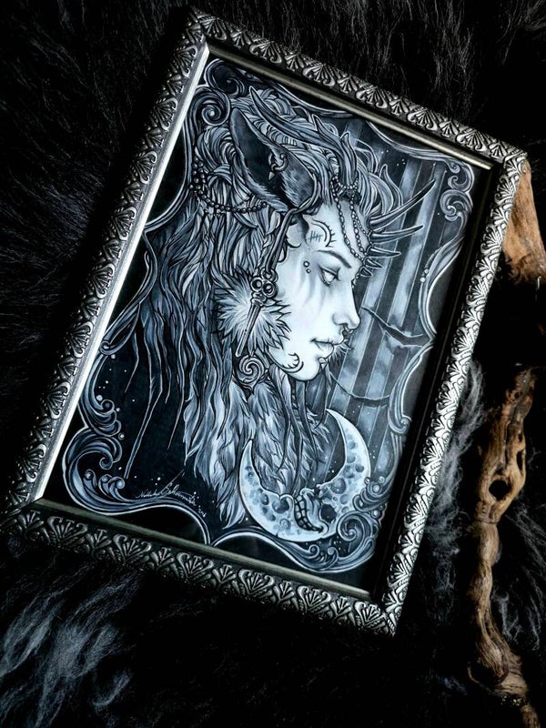 Original painting  "Feline"