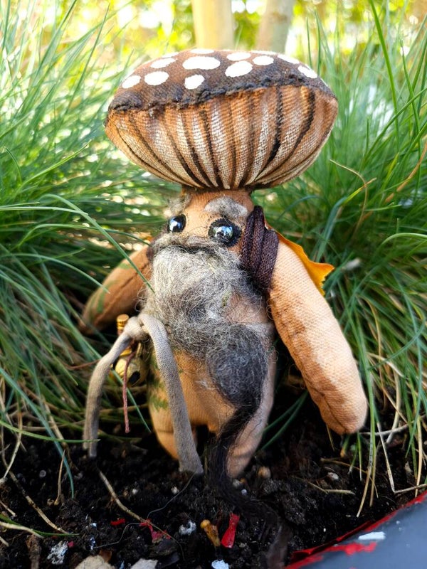 Little Schroomling doll " the old schroomling"