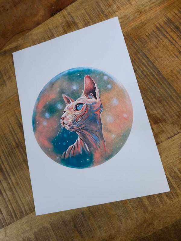 Artprint sphinx cat