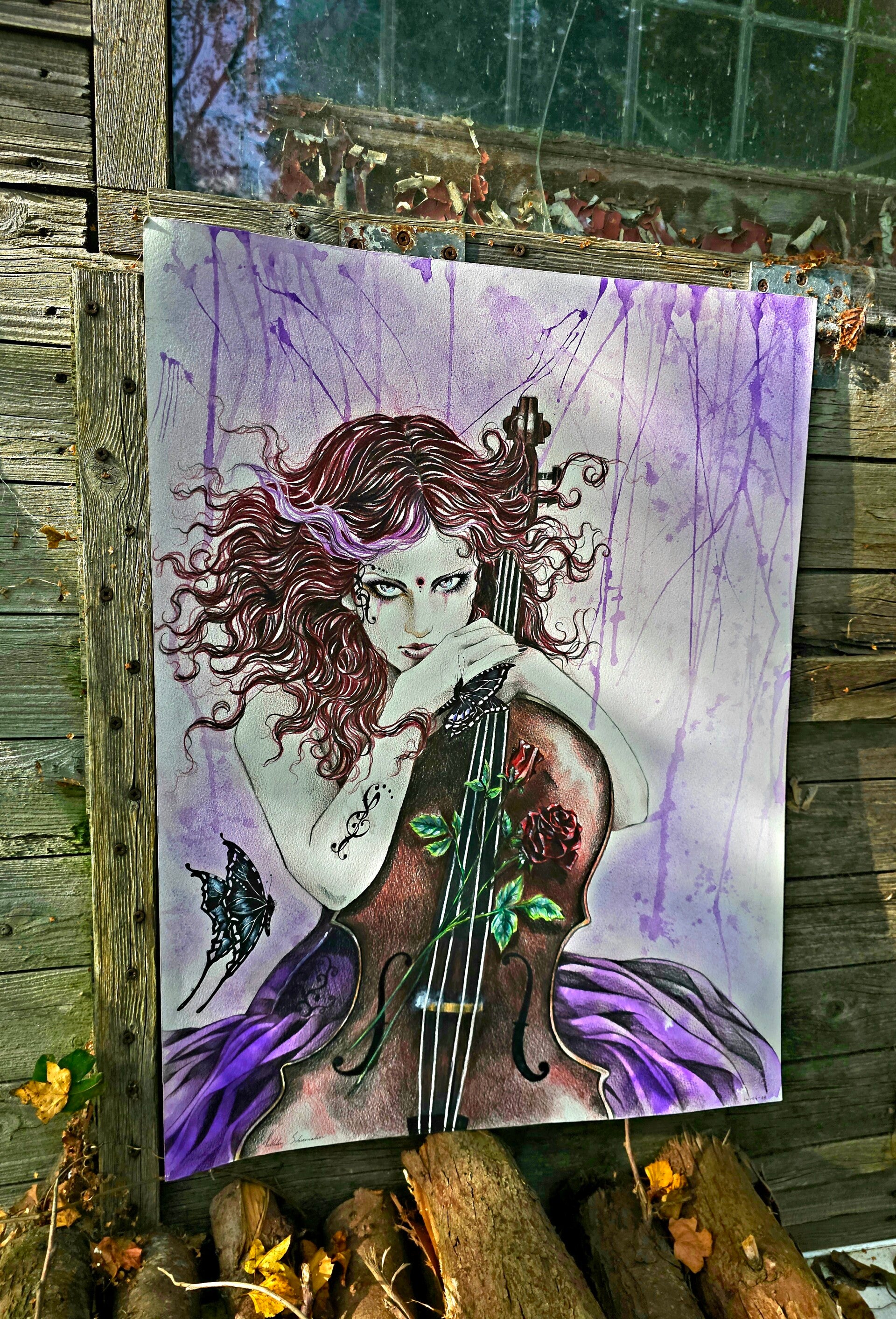 Original  "The Cellist"
